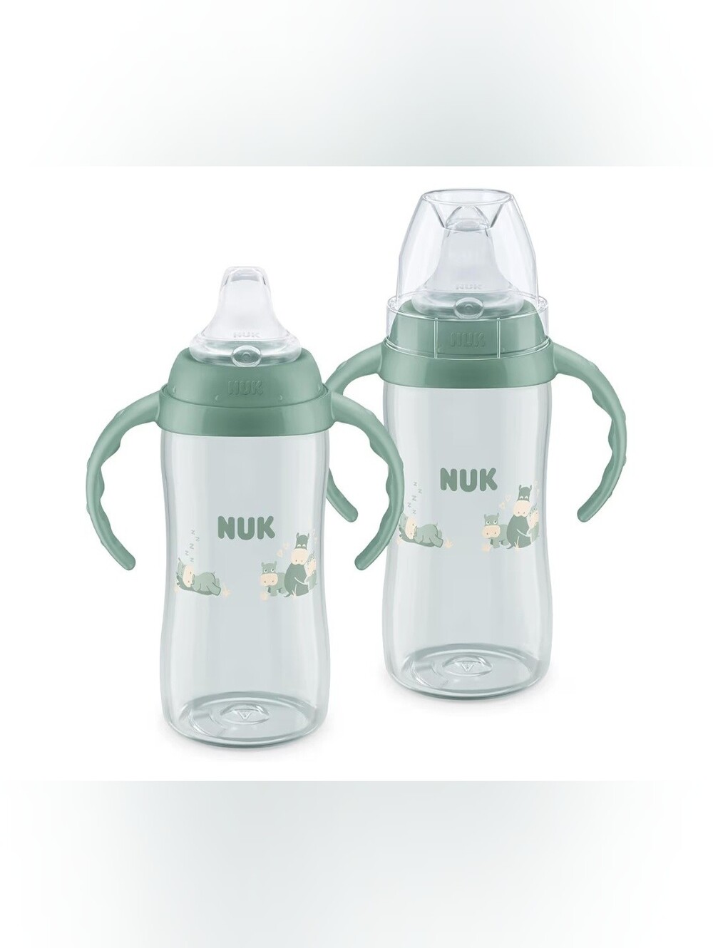 NUk First Choice Large Learner 10 oz Sippy Cup with Handles, Spill & Leak Proof